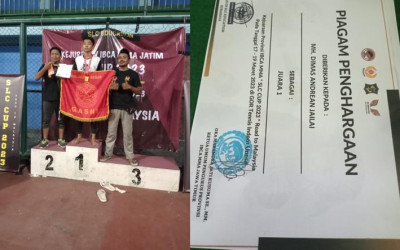 Dua Atlet SMA Unggulan Haf-Sa Berjaya di MMA Jatim