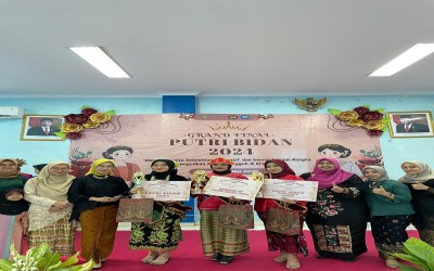 Faradila Terpilih Sebagai Putri Bidan Favorit Poltekes Surabaya 2024