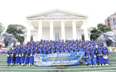 Ke Jatim Park 2, Santri Senang Bisa Belajar Plus Hiburan