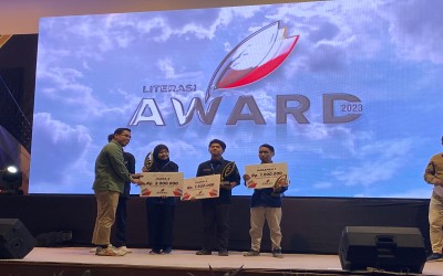 SMA Unggulan Haf-Sa Raih Juara 2 Ajang Literasi Award